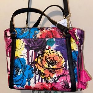 Karl Lagerfeld Purse with Detachable Strap